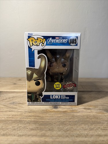Loki with scepter 985 - loki, funko