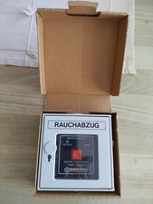 Hautau Feuertaster FR 24/E Si Grau Rauchabzug Taster Steuergerät Aufputz