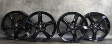 4 x Brock RC30-707 Schwarz-Glanz Alufelgen 7x17; 5x114,3; ET51; KBA50461 (1893)