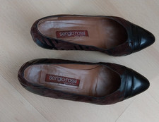 Flacher brauner SERGIO ROSSI Damenschuh, Gr. 39