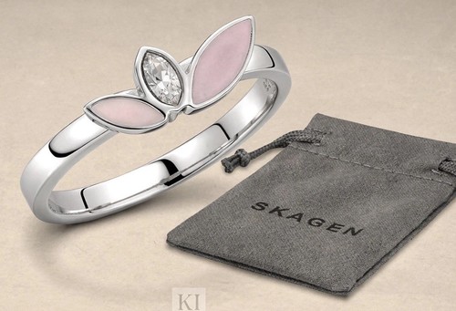 Skagen ring edelstahl 7 - gr.,