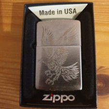 Zippo Zippofeuerzeug Feuerzeug Benzinfeuerzeug Adler 02