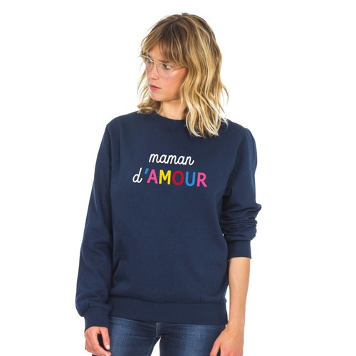 Damen sweatshirt farbe - sweatshirt.,