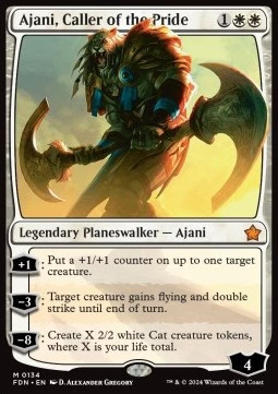 Magic mtg ajani der rudelrufer - magic/mtg,