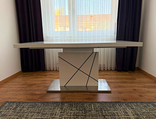 Ausziehbarer esstisch - ausziehbarer,