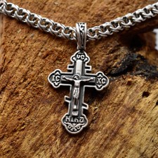 Kreuz  925 Silber Orthodox