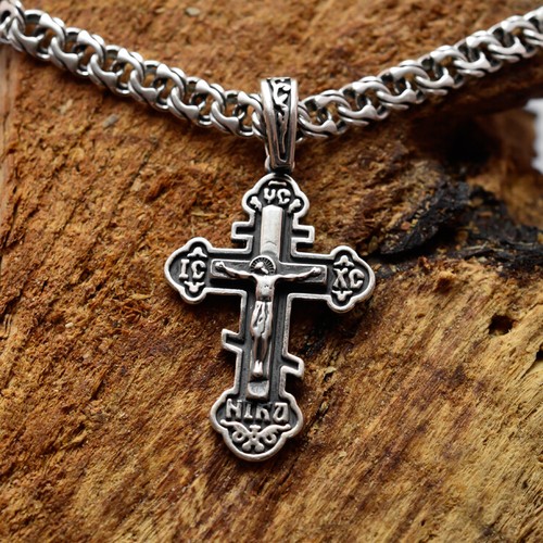 Kreuz 925 silber orthodox - 925,