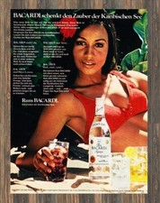 Bacardi reklame werbeanzeige - bacardi,