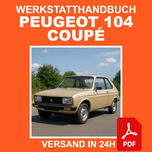 Werkstatthandbuch peugeot 104 - peugeot,