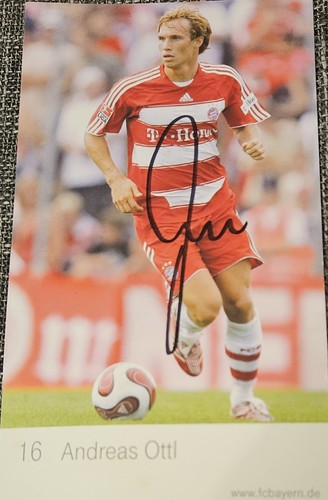 Autogrammkarte andreas ottl - andreas,