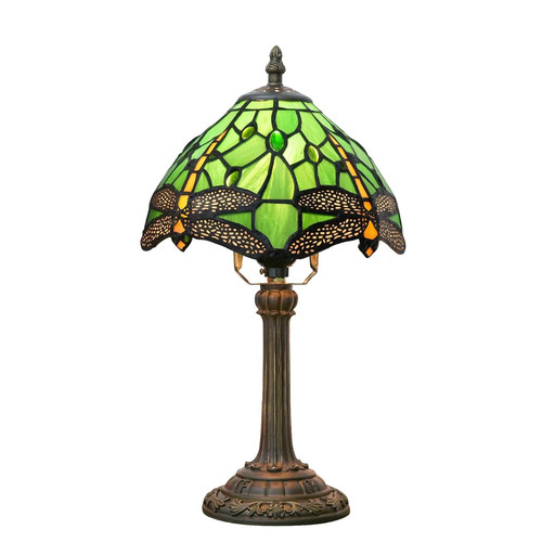 Tiffany lampe libelle - lampe, buntglas