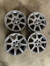 TOYOTA AEZ ICON8 ALUFELGEN SATZ 5x100 4 STÜCK 7x16 ET35 MIT RADMUTTERN KBA 45394