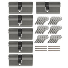 6x Profilzylinder 65mm 30/35
