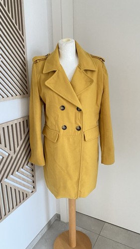 Anne wollmantel long jacke - anne, l.