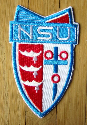 Aufnäher patch nsu logo - aufnäher,
