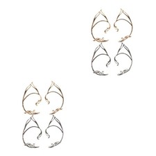  2 PCS Ohrstecker Ear Cuff