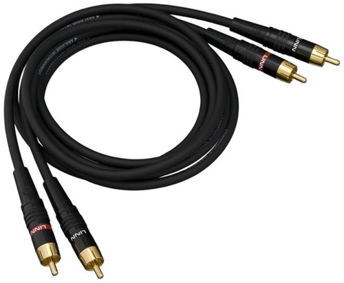 Linn black interconnect rca - black,