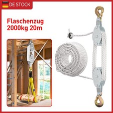 Flaschenzug 2000kg 20m