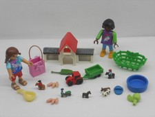 Bauernhof Micro Figuren Set Zubehör kleine Tiere Sammlung + Playmobil