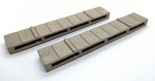 *Playmobil* 2x Flachverbinder für Mauer, Wand *Ritterburg 3666, 3667*