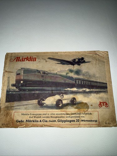 Märklin katalog 1936 - märklin,