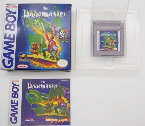 The pagemaster game - game, boy