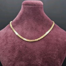 Neuwertige Gold Panzerkette