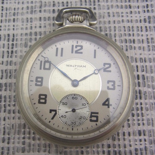 Alte taschenuhr waltham mass - alte,