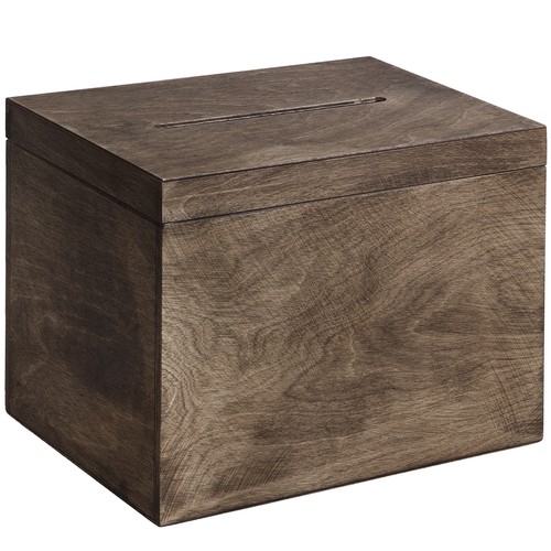 Holz wahlurne eiche - wahlurne,