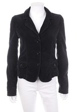 AJ ARMANI JEANS Samt-Blazer Stretch I 42 = D 36 dunkelblau