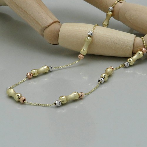 Halskette kette gold - gold, anker