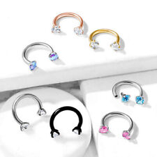 Hufeisenpiercing Septum Nase