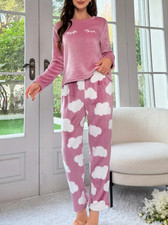 Damen schlafanzug pyjama - schlafanzug,