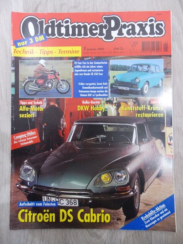 Oldtimer praxis januar 2000 - praxis,