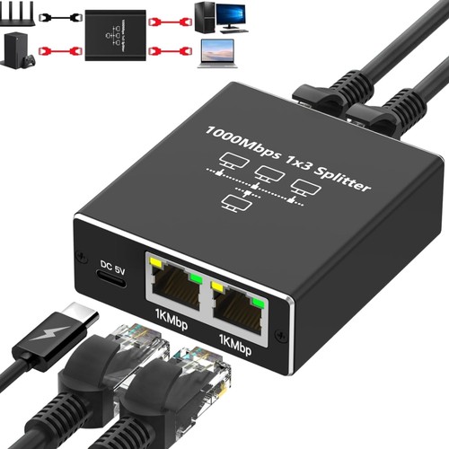 Lan splitter auf ethernet - 1, 3