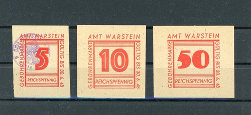 Warstein scheine notgeld - 3,