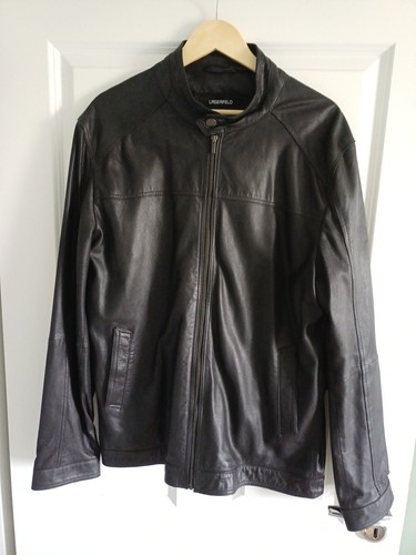 Lederjacke von karl lagerfeld - karl,