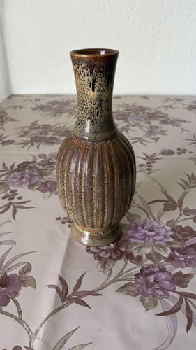 Vase braun gemustert - gemustert, 27cm