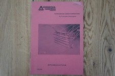 HANOMAG Abschiebegabel für Schlepper Betriebsanleitung 12 Seiten 1964