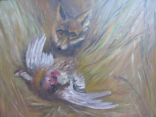 Schönes altes gemälde - schönes,altes, gemälde__fuchs