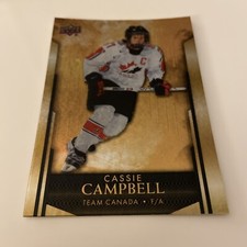 Woman Hockey Card- Cassie Campbell-Tim Hortons 2023-Canada ??