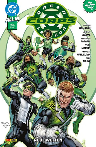 Green lantern corps - green,