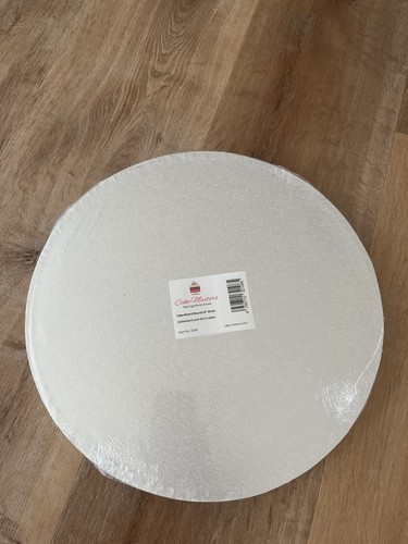 Cake board rund silber - cake,