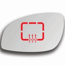 Spiegelglas Links Beheizbar