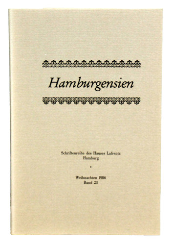 Hamburgensien band - 23, /