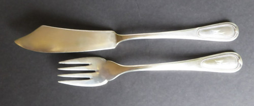 Fischbesteck versilbert 90er