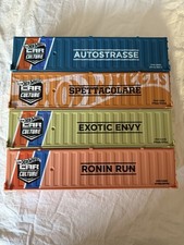 Hot Wheels 4er Set Container In Verschiedenen Farben  Gebraucht !!!