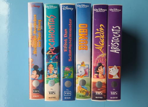 Disney vhs konvolut - disney,