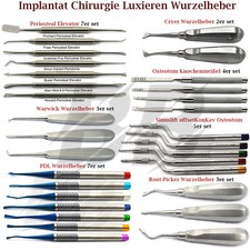 PDL Luxieren Wurzelheber Root Elevator Heber Knochenmeißel Sinuslift Osteotom CE