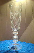 Vintage Sektglas original Theresienthal 60´iger Jahren mundgeblasen geschliffen